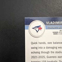 Vladimir Guerrero Jr Blue Jays 2026 Topps Flagship Green Chrome Refractor 27/99