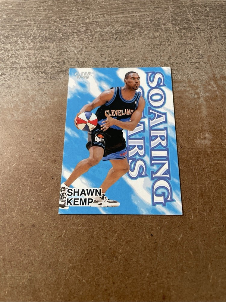 1997-98 Fleer Soaring Stars Shawn Kemp #10SS