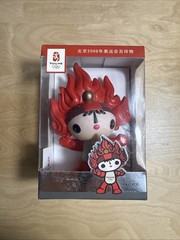 Beijing China Olympics Fuwa Friendlies Plastic Mascot Action Figure Chinese 2008