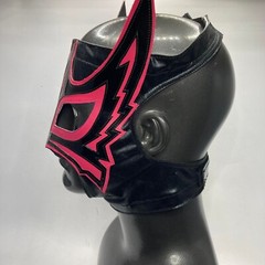 Women&rsquo;s Maravilla Semi Professional Grade Wrestling Lucha Libre Mask Black Pink