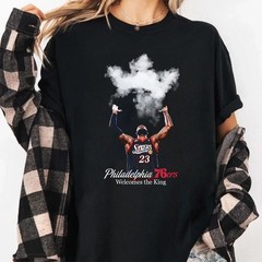 King Lebron James 23 Philadelphia 76ers T-Shirt