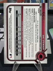 2022 Bowman Draft – Chrome Sal Stewart #BDC-122 Refractor (RC)