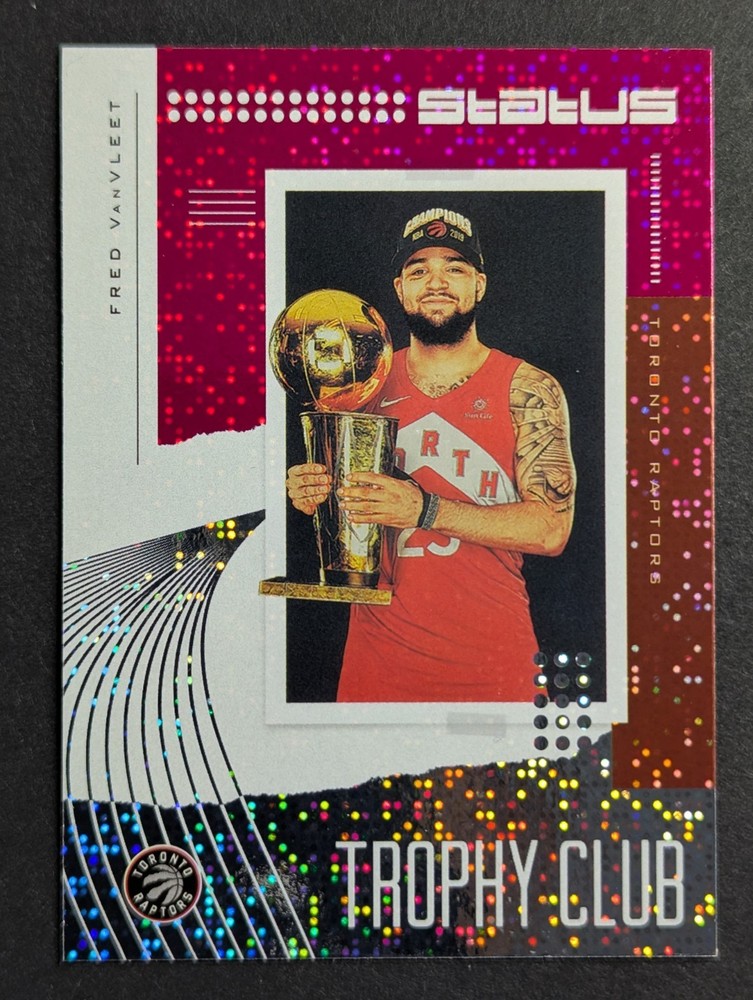 Fred VanVleet 2019-20 Status Trophy Club Red #28