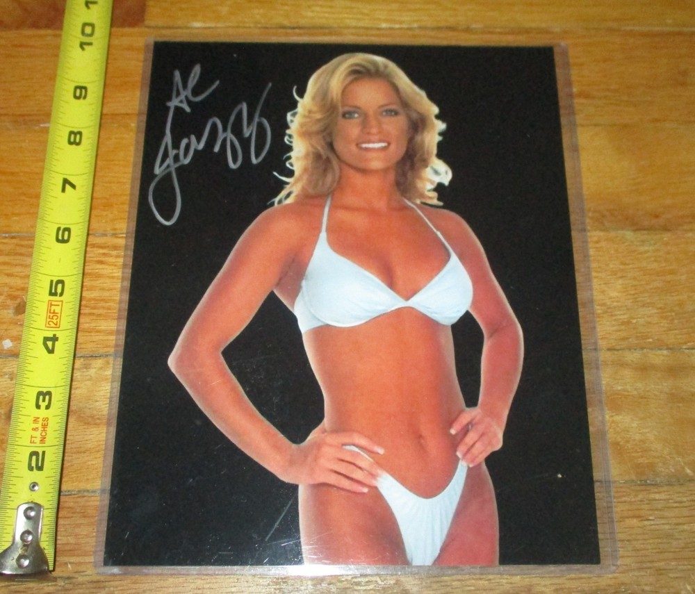 WCW NWO Nitro Girl AC Jazz Wrestling Photo Signed Autograph 8 x 10 COA Bikini
