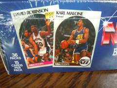 1990-91 NBA Hoops Series 1 Box 36 Packs Factory Sealed Case Fresh Michael Jordan