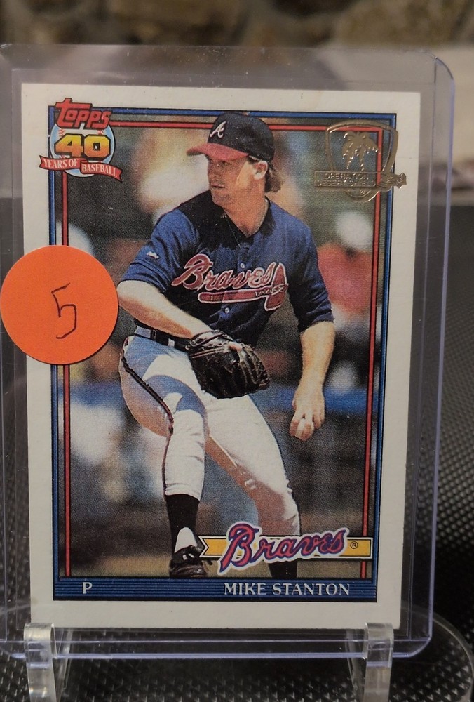 1991 Topps – Mike Stanton #514 Operation Desert Shield