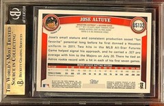 2011 Topps Update Jose Altuve Target Red Border RC #US132 BGS Gem Mint 9.5