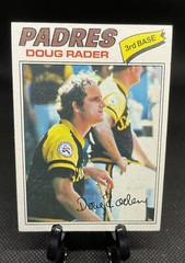 1977 Topps #9 Doug Rader – San Diego Padres