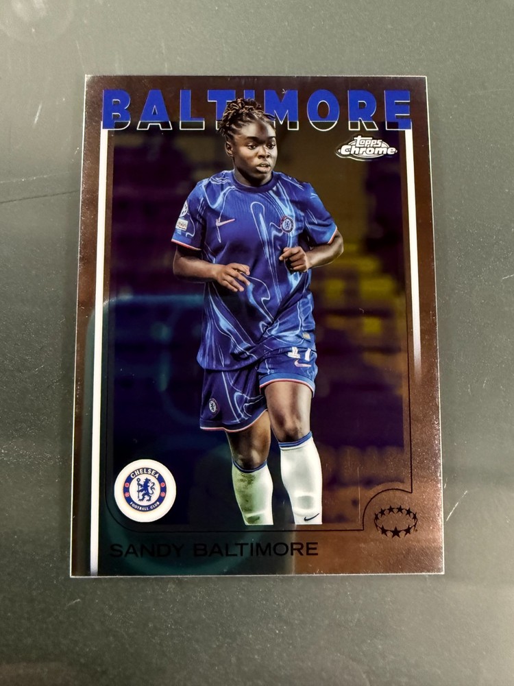 Sandy Baltimore – Chelsea FC #32 2024-25 Topps Chrome UEFA WCL