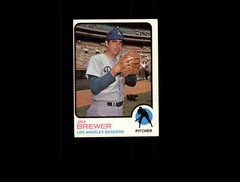 1973 Topps 126 Jim Brewer EX-MT #D1,336303