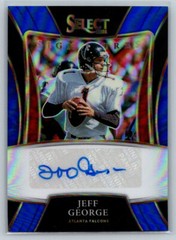 2021 Panini Select Select Signatures Jeff George Blue /99 #SSP-JGE Auto TC5011