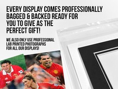 Hinata Miyazawa Signed A4 Photo Autograph Card Manchester United Gift Display