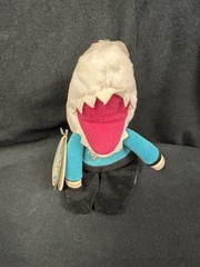 SJ Sharkie San Jose Sharks mascot stuffed plush 7 inches tall RARE 93&prime; free ship