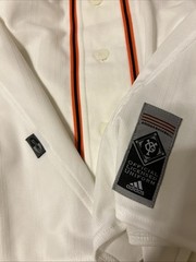 NEW ADIDAS Japan MADE TOKYO YOMIURI GIANTS Baseball Jersey #88 HARA WHITE XLarge