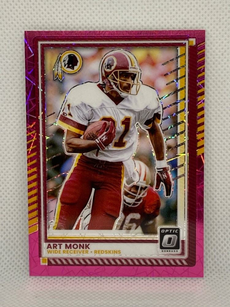 2025 Panini Donruss Optic Pink Velocity #122 Art Monk /99 YT92 – Redskins