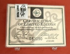 1991 Classic Draft Picks 3 Sealed Sets