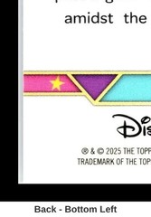 2026 Disneyland 70th #60 Astro Oribtor Dinsey Base Trading Card