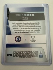 Veerle Buurman RC /150 Blue 2025-26 Topps Chrome Women’s UWCL Color Match