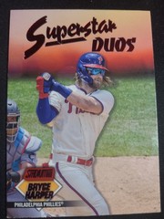 2021 Stadium Club Superstar Duos Red SD12 Andrew McCutchen/Bryce Harper Phillies