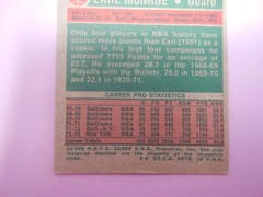 1973-74 Topps Basketball Earl Monroe #142 New York Knicks