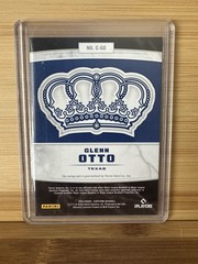 2022 Panini Capstone Glenn Otto Crown Auto Sticker Autograph Rangers C-GO