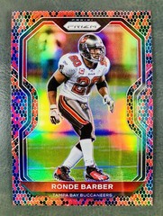 2020 Panini Prizm Ronde Barber Snakeskin #262 Buccaneers SSP CASE HIT 🔥