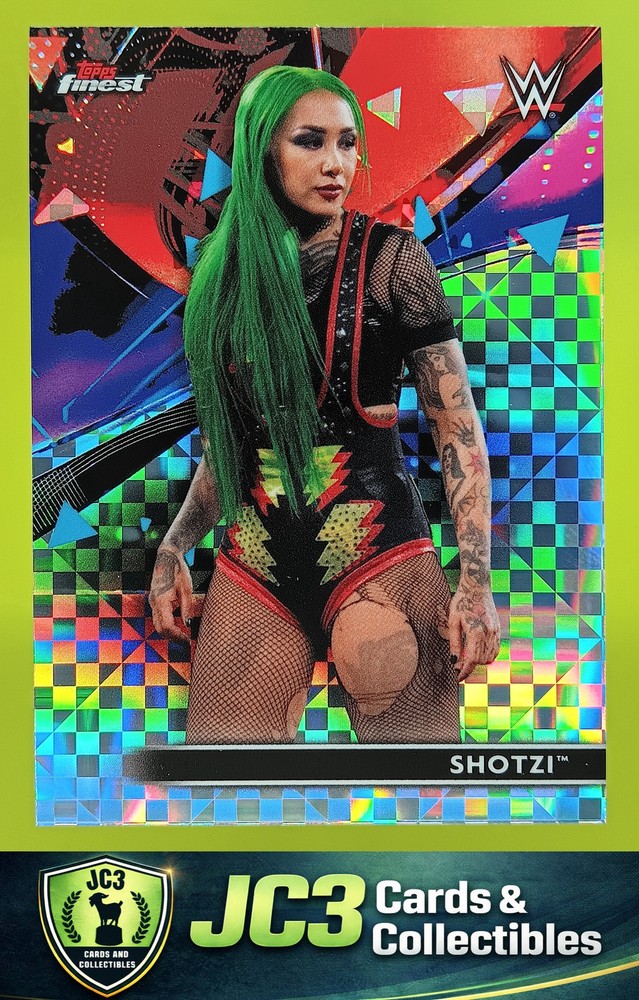2021 Topps Finest WWE X-Fractors Shotzi #71