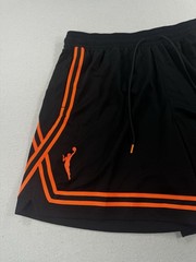 Nike WNBA Dri-FIT Shorts Womens XL Black / Orange NWT