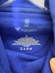 Fanatics Disney Mickey Mouse Golden State Warriors Hoodie Blue Mens XL NBA