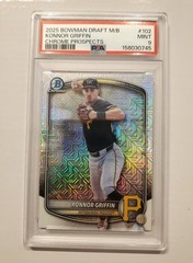 2025 Bowman Draft – Chrome Konnor Griffin #BDC-102 Mojo Refractor (RC)
