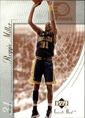 2002-03 Upper Deck Sweet Shot #28 Reggie Miller – BSK