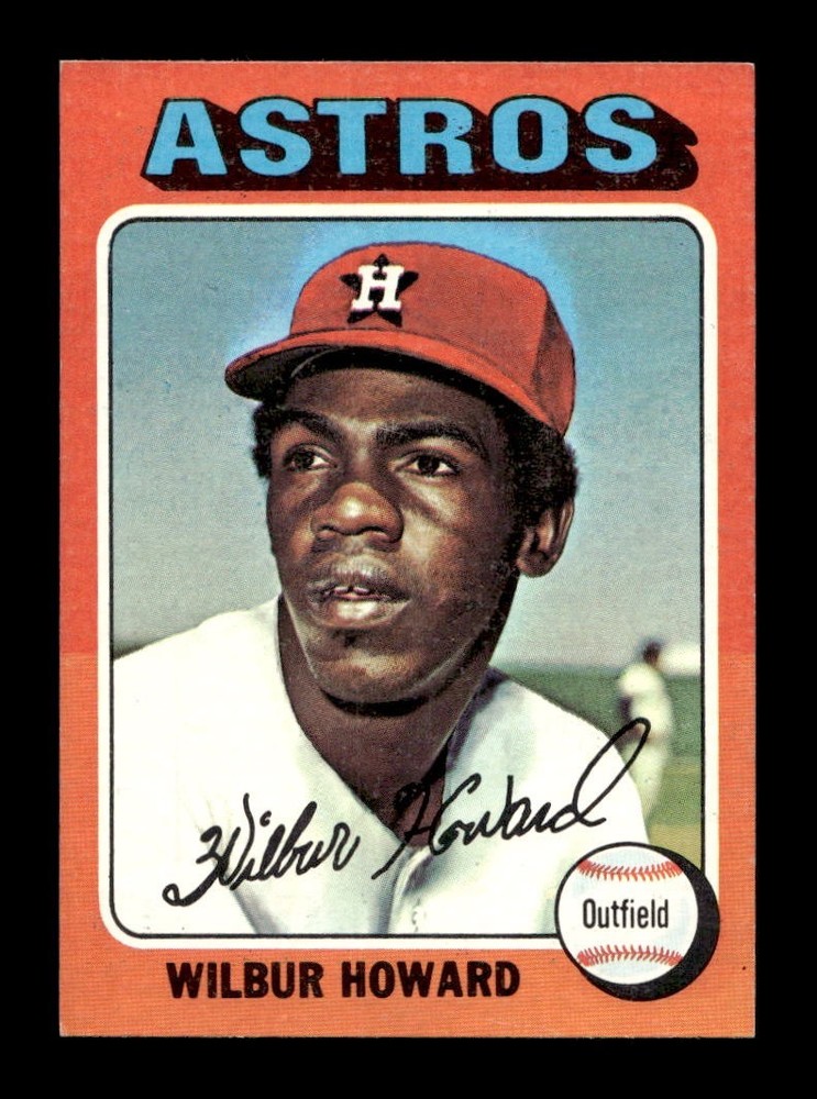 1975 Topps MINI #563 Wilbur Howard Astros EX-MT+ *9q