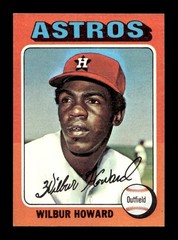 1975 Topps MINI #563 Wilbur Howard Astros EX-MT+ *9q