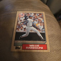 Topps 1987 Willie Randolph, #701 – New York Yankees