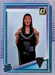 2025 Panini Donruss WNBA – Kaitlyn Chen #90 Silver Holo Valkries