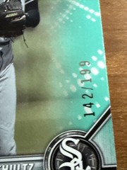 Noah Schultz 2022 Bowman 1st Draft – #BD-56 Aqua /199 (RC) Baseball Card