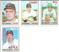 1970 TOPPS BASEBALL CARD HIGH NUMBER SINGLES (634-720)