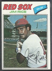 1977 Topps #60 Jim Rice Boston Red Sox VG-EX (LS)