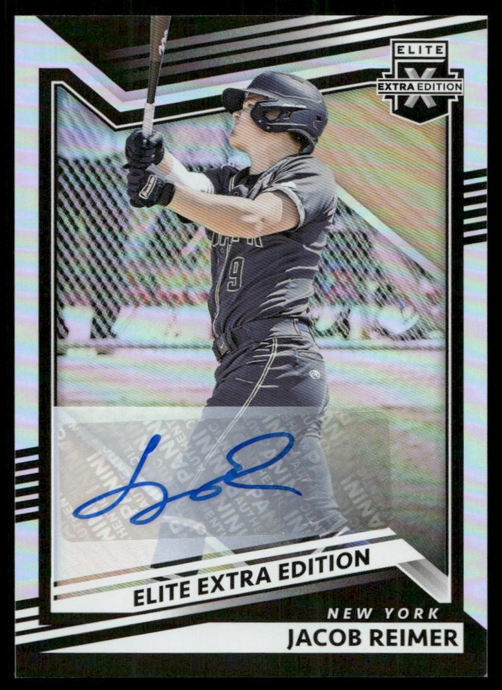 2022 Panini Elite Extra Edition JACOB REIMER #119 AUTO