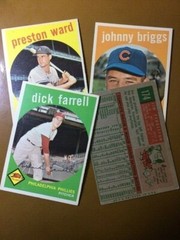 1959 Topps Baseball Singles – Nos 1-299 – Pick Your Card – Complete Your Set –
