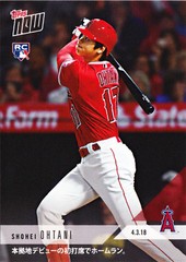 Shohei Ohtani Angels 4.3 2018 Topps NOW #32J KANJI Japanese Limited Print SP RC