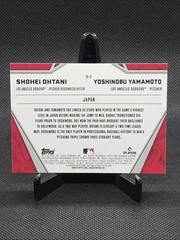 2024 Bowman Chrome International Impact Shohei Ohtani, Yoshinobu Yamamoto