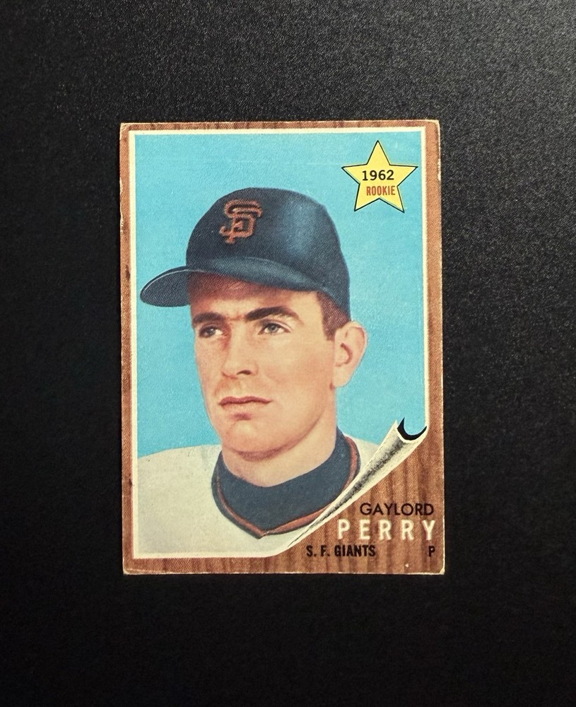 1962 Topps – Gaylord Perry #199 (RC) VG+