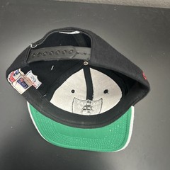 Vintage 90s Los Angeles RAIDERS Starter Shield Logo NFL Snapback Wool Hat NWT