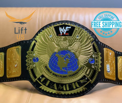 Big Eagle Attitude Era Championship Replica Tittle Belt ADULT Size Brass 2MM NEW
