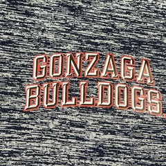 Gonzaga Bulldogs Jacket Mens Large Gray Performance Hooded Full Zip Under Armour