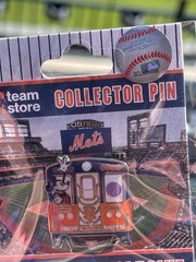 Mets X Disney 7 Train And Mickey Mouse New York Mets Ballpark Exclusive Pin