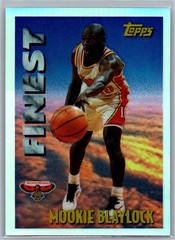 1995-96 Topps Mookie Blaylock Mystery Finest Refractor #M9 Atlanta Hawks B