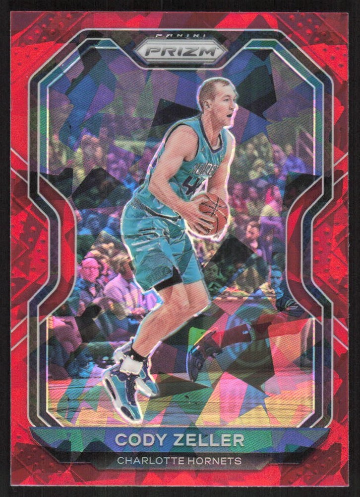 2020-21 Panini Prizm Red Ice Prizms Cody Zeller #68 Charlotte Hornets