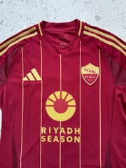 As Roma 2024/2026 Home Football Shirt #16 Paredes Adidas Jersey IT6058 Size M
